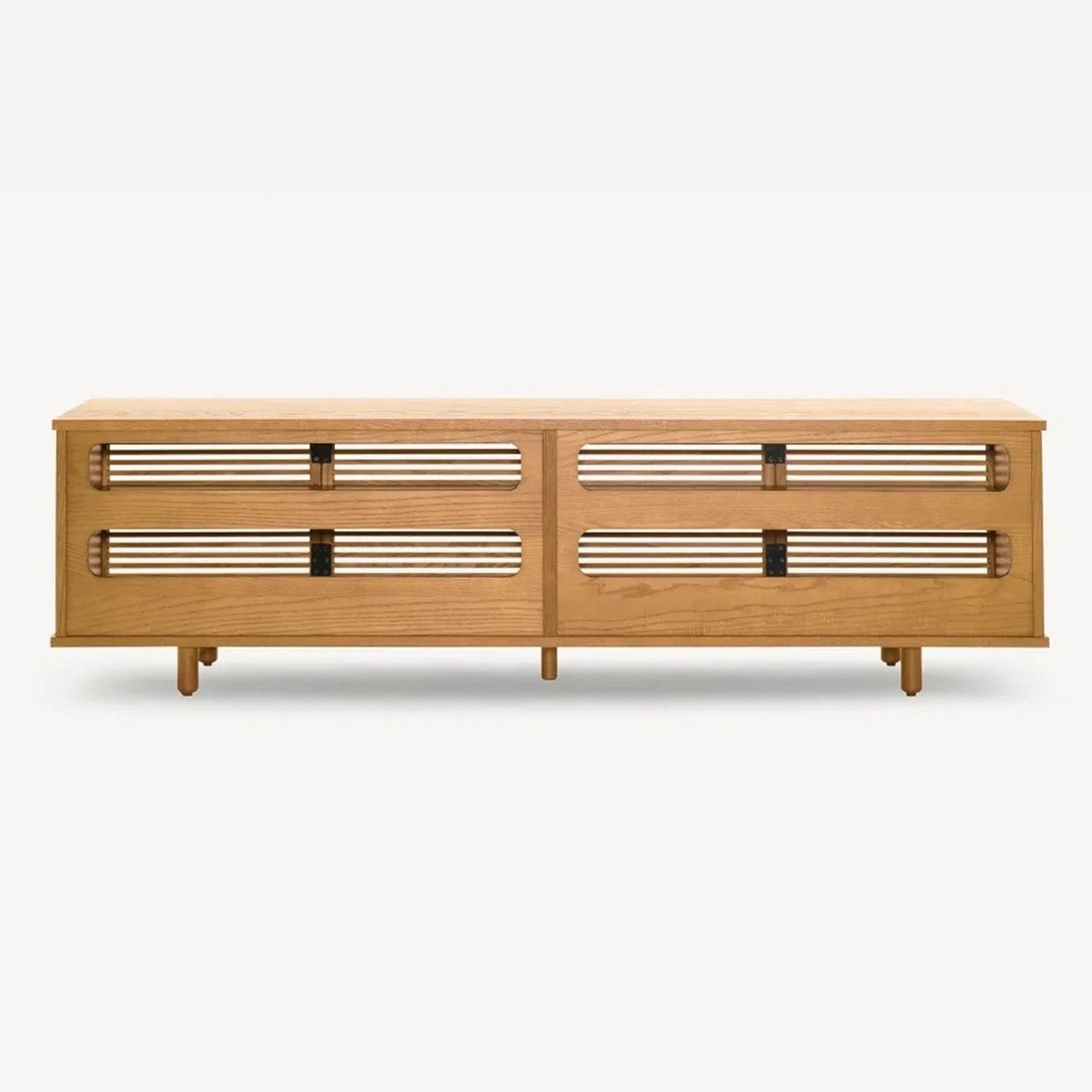 the [ unused0 ]'s oak sideboard is a modern, modern design with a modern