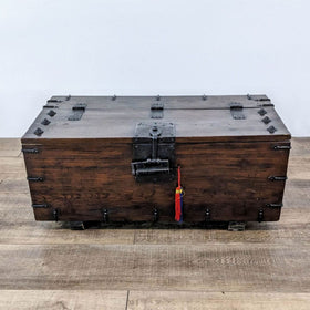 Image of Antique Korean Coin Chest