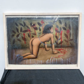 Image of Framed Roberto Marquez  Painting
