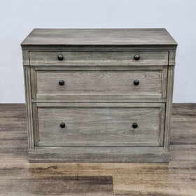 Image of Pottery Barn Livingston Lateral File Cabinet