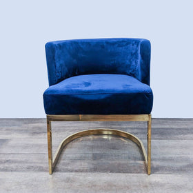 Image of Meridian Furniture Gianna Velvet Dining Chair