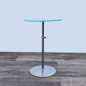 Image of Crate & Barrel Adjustable Accent Table
