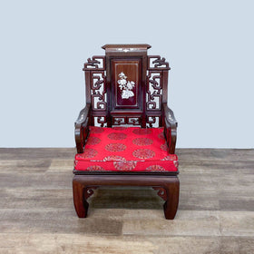 Image of Oriental Rosewood Armchair