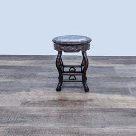 Image of Chinese Stone Top Side Table