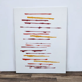 Image of Large Abstract On Canvas