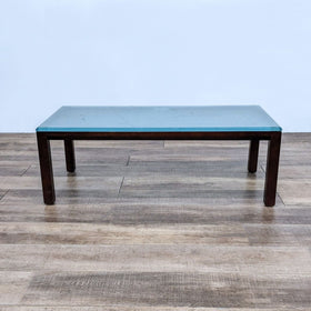 Image of Glass Top Coffee Table