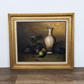 Image of Framed Still Life Painting