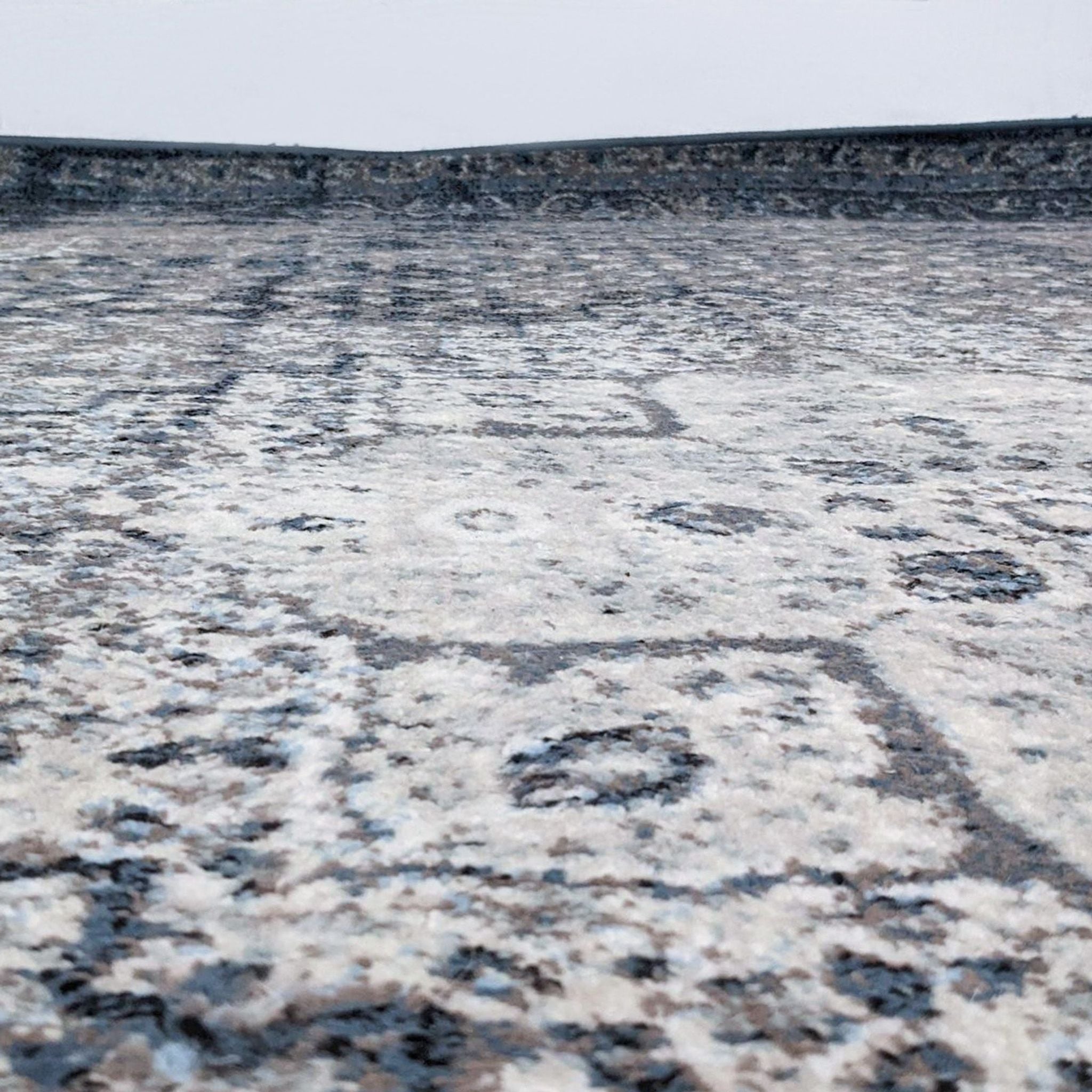 Alt text 2: Close-up view of a 5'11"x9' NuLoom Kellum Medallion rug, highlighting the detailed pattern and texture of the medium pile, machine-made in Egypt.