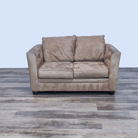 Image of Contemporary Micro Fiber Loveseat