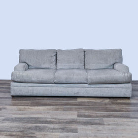 Image of Neutral Color Fabric Contemporary Sofa