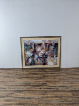 Image of Framed Abstract Original Painting