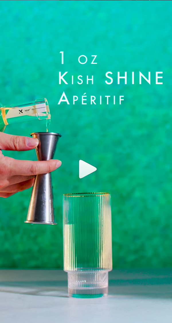 @zenisfood | Kish SHINE Apéritif | Not So Dark N Stormy on Instagram