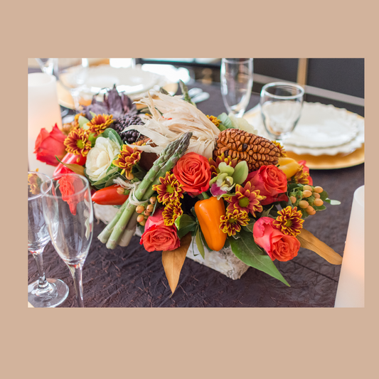 Thanksgiving Floral Centerpieces & Table Décor