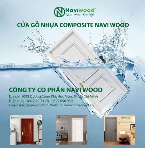 Địa chỉ mua cửa gỗ nhựa compoiste Naviwood mới nhất đẹp nhất