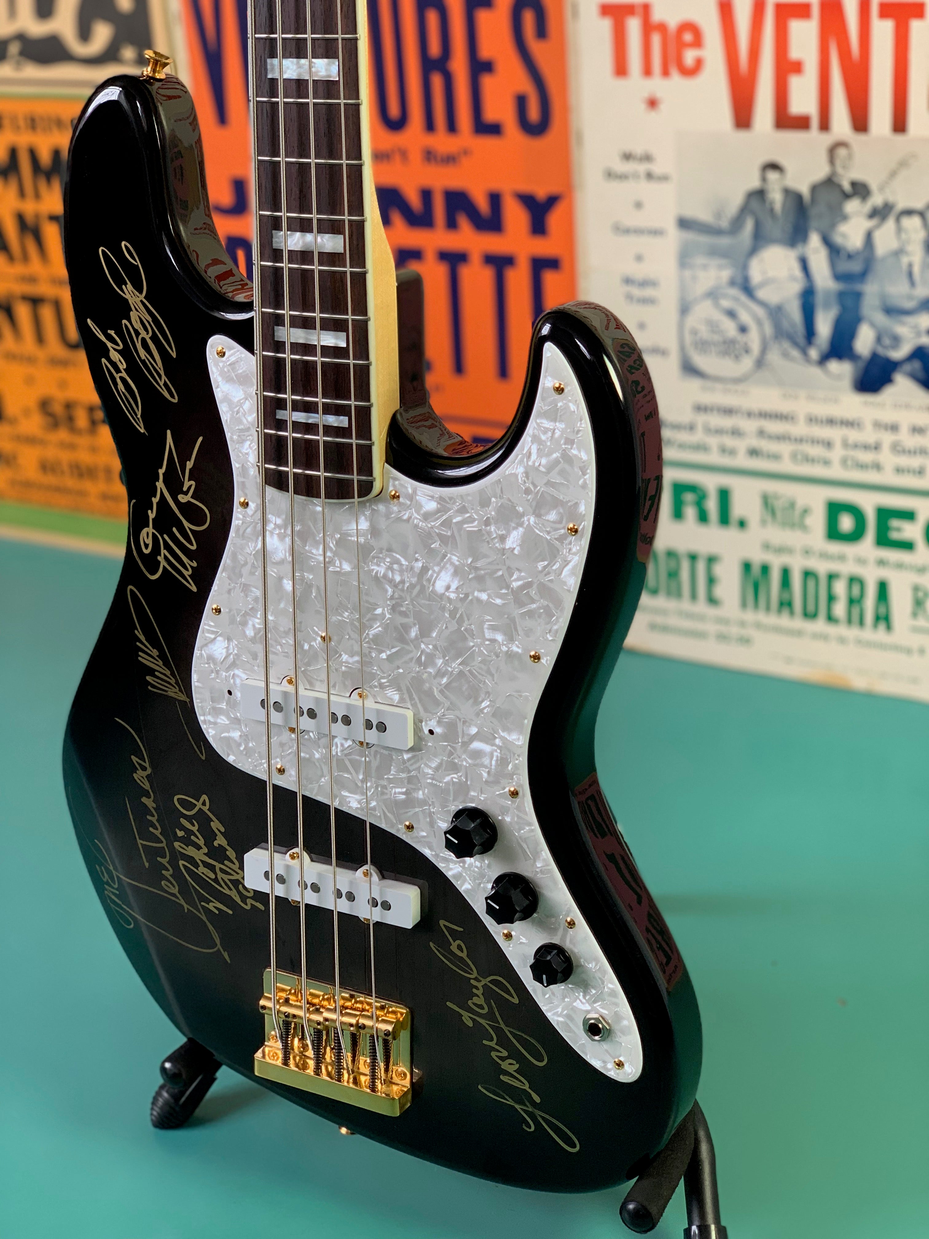 fender the ventures jazz bass