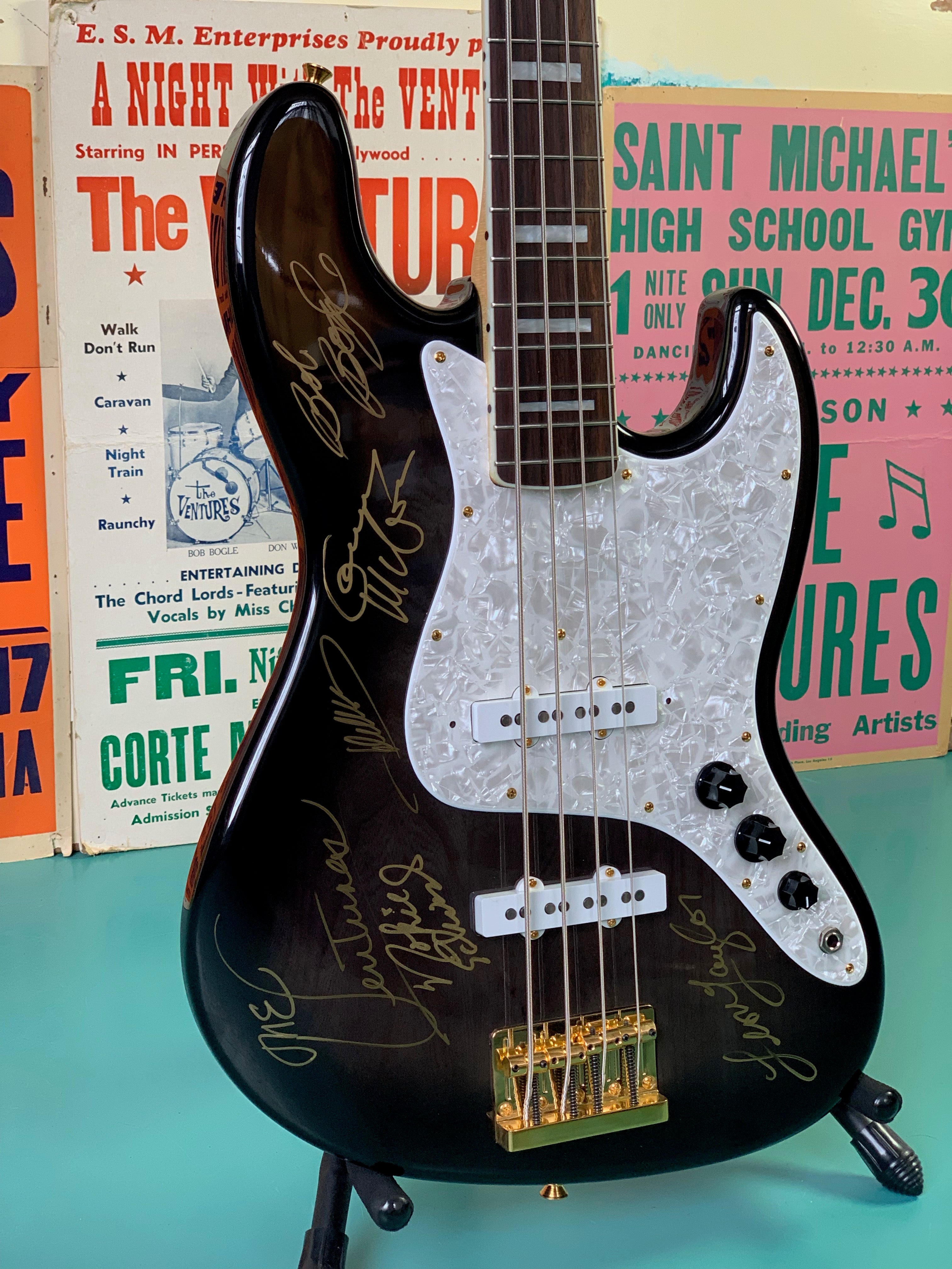 fender the ventures jazz bass