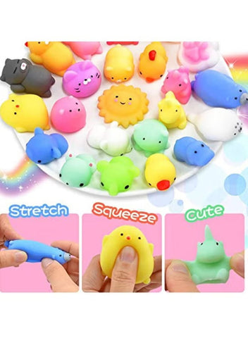 40-Piece Unicorn Squishy Stress Relief Toy Set