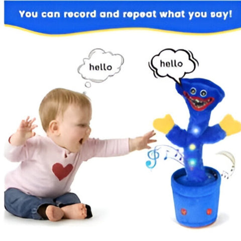 Dancing Blue Cactus Toy Fun and Interactive Entertainment for All Ages