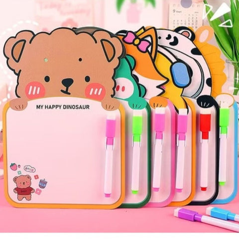 Assorted Design Animal Themed Whiteboards - Fun & Functional!