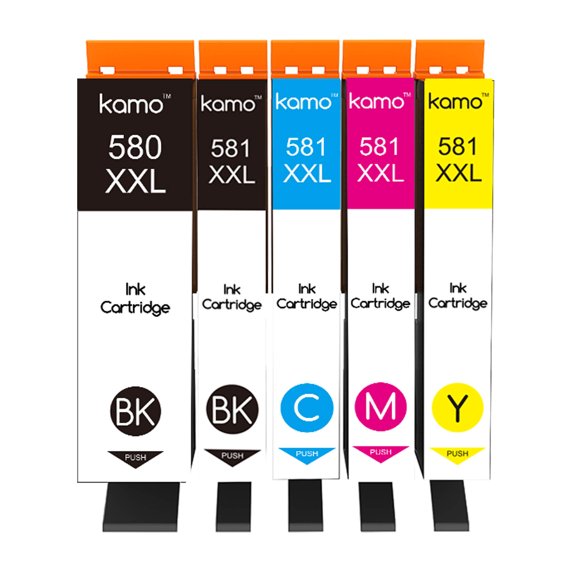Cartouches d'encre Kamo 302 XL compatibles avec HP 302XL