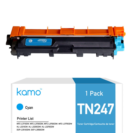 Kamo Toner Compatibel met Brother TN-243Y TN-247Y