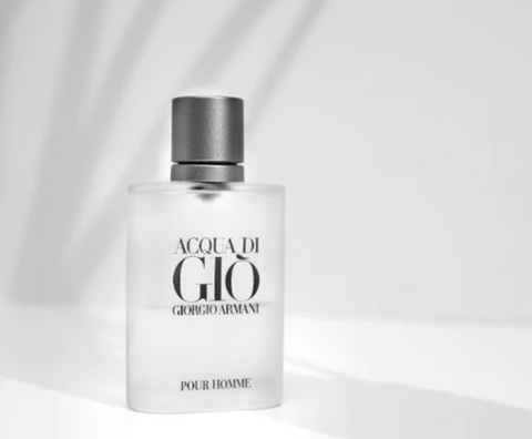 bottle of acqua di gio mens colognee