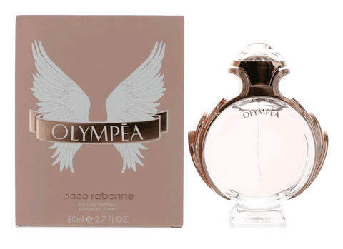 2.7 oz perfume bottle of Olympea By Paco Rabanne