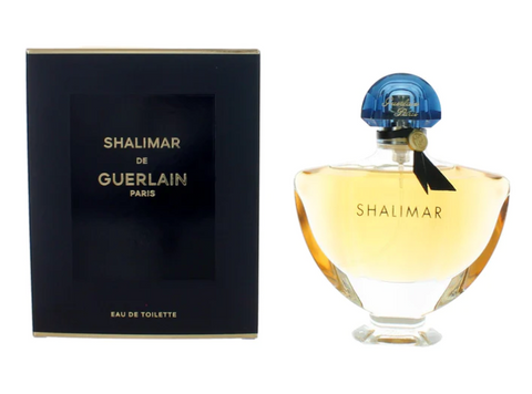 3 oz bottle of guerlain's shalimar perfume