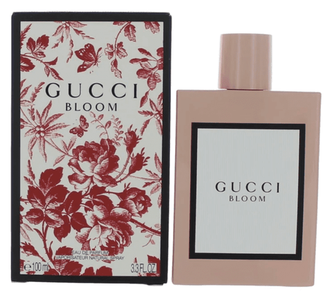 3.3 oz. bottle of gucci bloom floral perfume for women