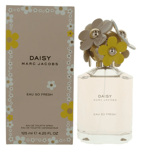 4.2 oz. bottle of Daisy Eau So Fresh floral perfume By Marc Jacobs