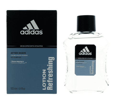 3.4 oz. bottle of adidas after shave lotion