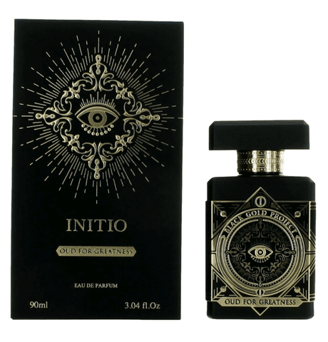 3 oz bottle of initio oud for greatness cologne