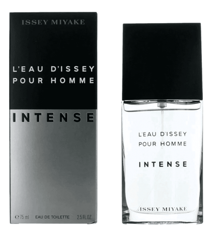 2.5 oz bottle of L'eau D'issey Intense cologne By Issey Miyake