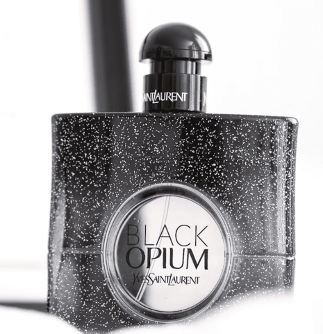 photo of a yves saint laurent's black opium perfume
