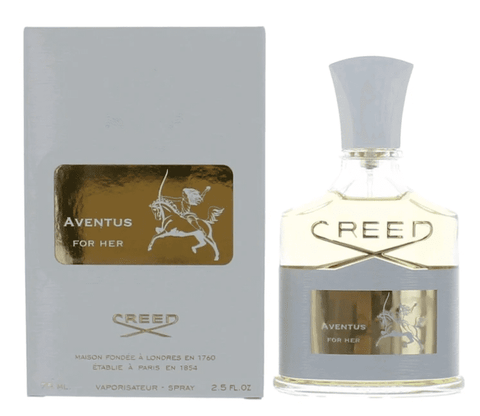 2.5 oz bottle of creed aventus for her perfume