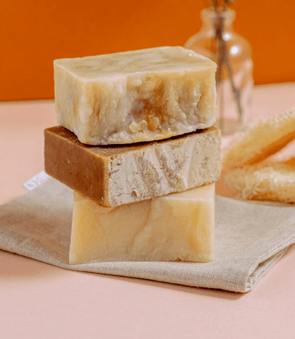 fragrance familia's coconut scented soap bars
