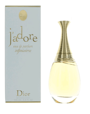 3.4 oz bottle of Bottle of J'adore Infinissime by Christian Dior