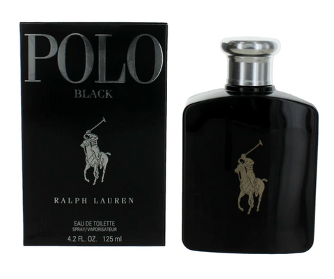 4.2 oz bottle of polo black by ralph lauren cologne