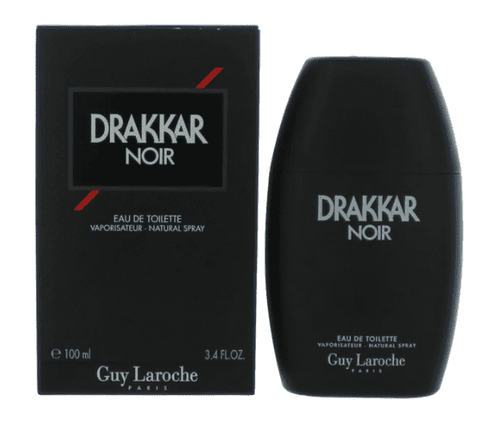 3.4 oz bottle of drakkar noir cologne for men