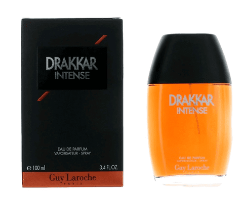 3.4 oz bottle of drakkar intense cologne for men