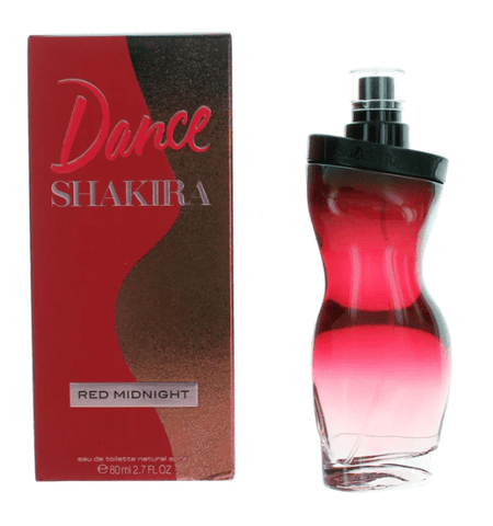 2.7 oz bottle of midnight red perfume by shakira