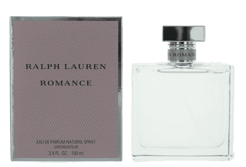 3.4 oz bottle of romance perfume by ralph lauren