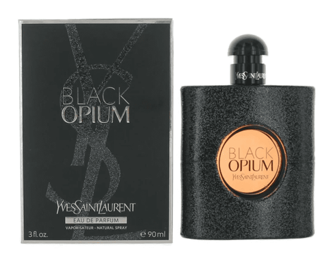 3.3 oz bottle of ysl's black opium perfume