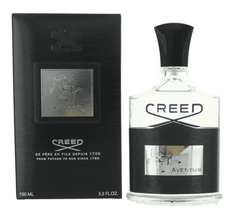 3.3 oz bottle of creed aventus cologne for men