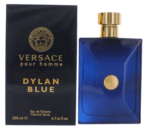 6.7 oz bottle of versace pour homme dylan cologne for men