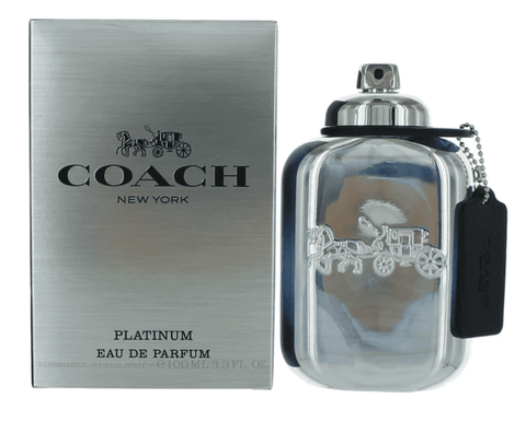 3.3 oz bottle of coach platinum cologne for men