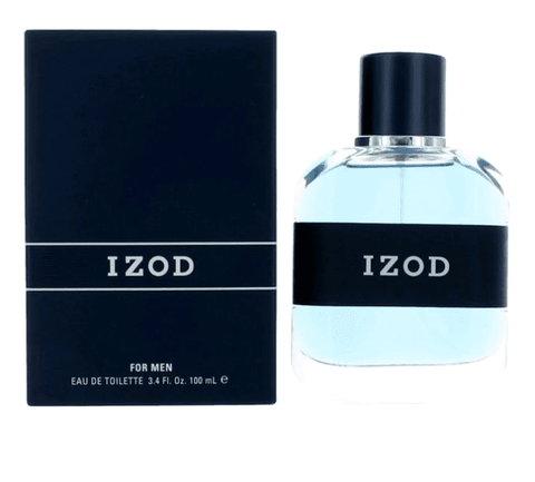 3.4 oz bottle of izod for men cologne