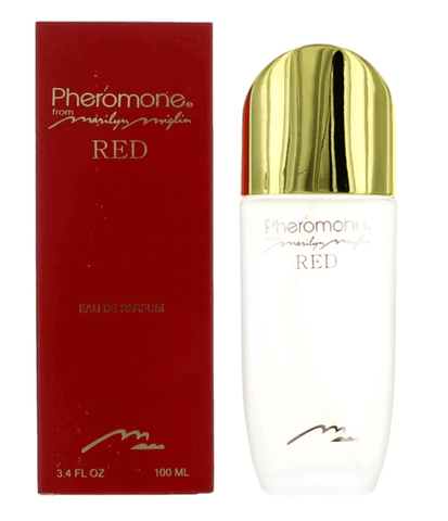 3.4 oz bottle of Pheromone Red By Marilyn Miglin