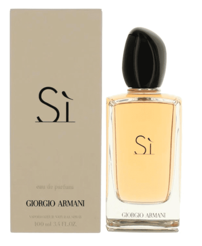 3.4 oz bottle of Si perfume by Giorgio Armani