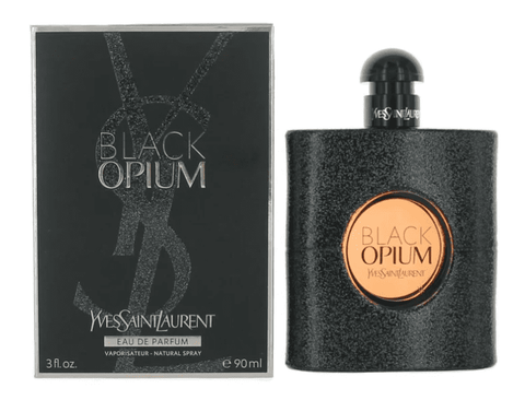 3 oz bottle of ysl's black opium perfume